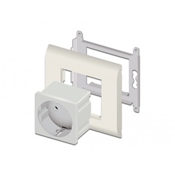 Delock 81392 Easy 45 45x45mm földelt hálózati csatlakozóaljzat