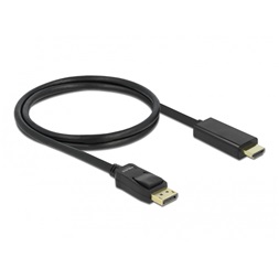 Delock 82586 Displayport - HDMI apa-apa 1m kábel