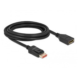 Delock 87072 3m DisplayPort 8K 60Hz anya - apa hosszabbító kábel