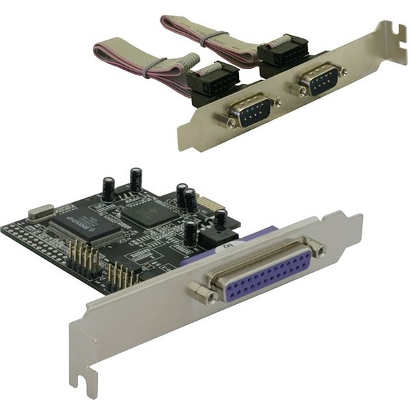 Delock 89129 2x soros/1x párhuzamos PCI Express kártya