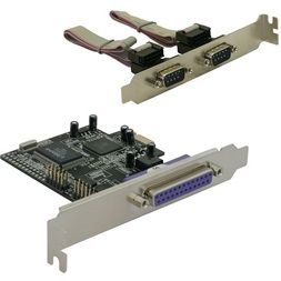 Delock 89129 2x soros/1x párhuzamos PCI Express kártya
