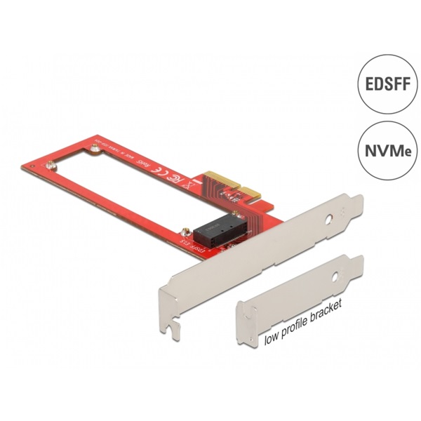 Delock 90055 1xEDSFF E1.S low profile PCI Express x4 kártya