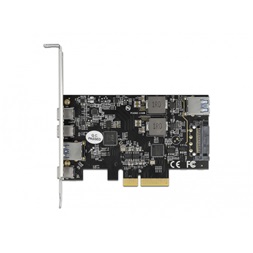 Delock 90060 3xUSB-C + 2xUSB-A 3.2 PCI Express x4 kártya