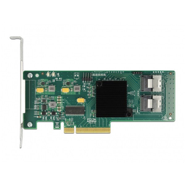 Delock 90061 8 portos SATA PCI Express x8 kártya