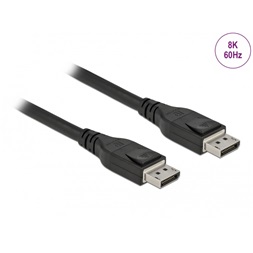 Delock 85504 Aktív DisplayPort kábel 8K 60 Hz 15 m