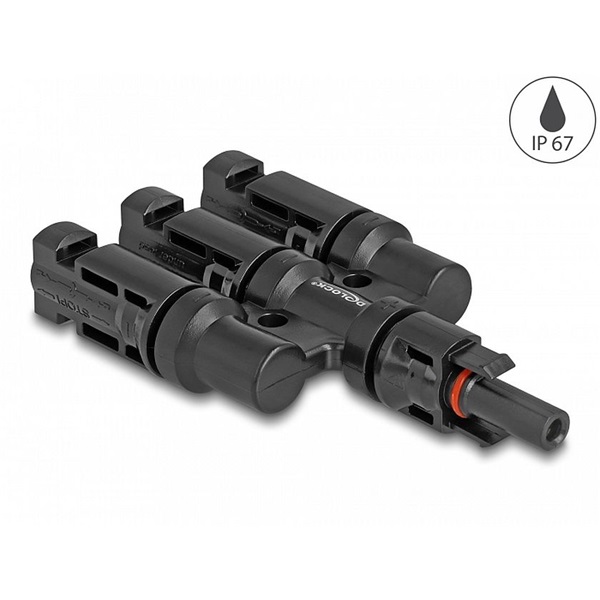 Delock 60025 DL4 napkonnektorok 1 x anya - 3 x apa
