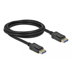 Delock 80262 DisplayPort kábel 10K 60 Hz 54 Gbps 2 m