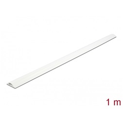 Delock 20704 Kábelcsatorna 30 x 8 mm - hossza 1 m, fehér