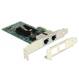 Delock 89944 PCI Express Kártya > 2 x Gigabit LAN