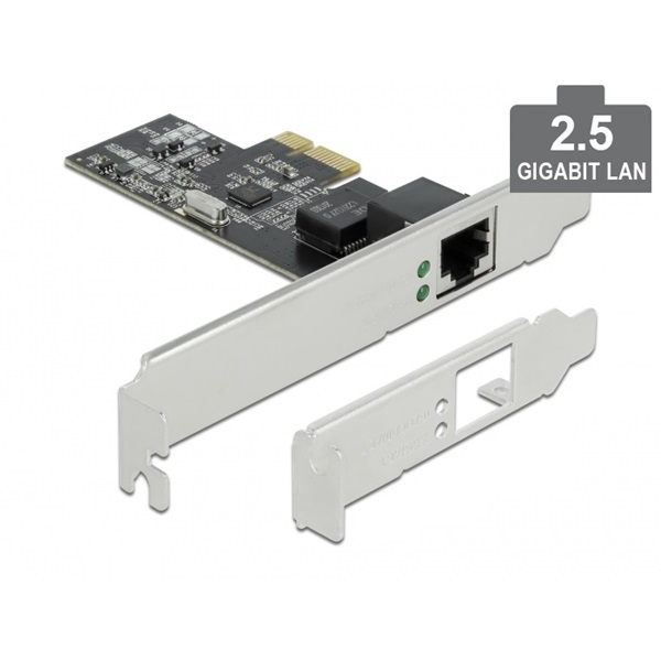 Delock 89564 PCI Express x1 kártya - 1 x 2,5 Gigabit LAN