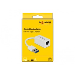 Delock 65905 SuperSpeed USB-A 3.1 Gen 1 > Gigabit LAN adapter