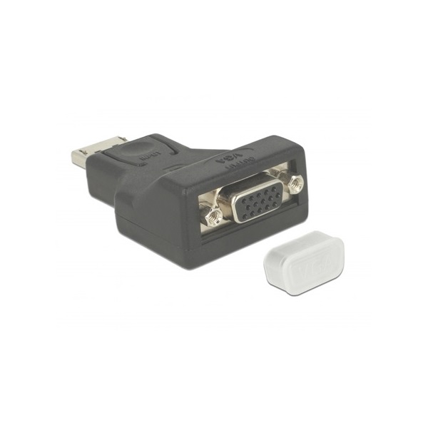 Delock 60162 VGA védősapka átlátszó 10db