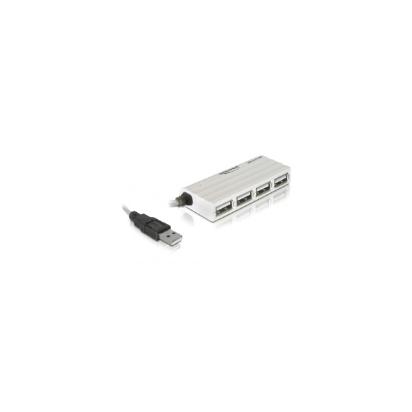 Delock 87445 külső USB 2.0 HUB (4 porttal)
