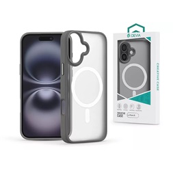 Devia ST116672 Pino Series Magnetic Apple iPhone 16 szürke Magnetic ütésálló tok