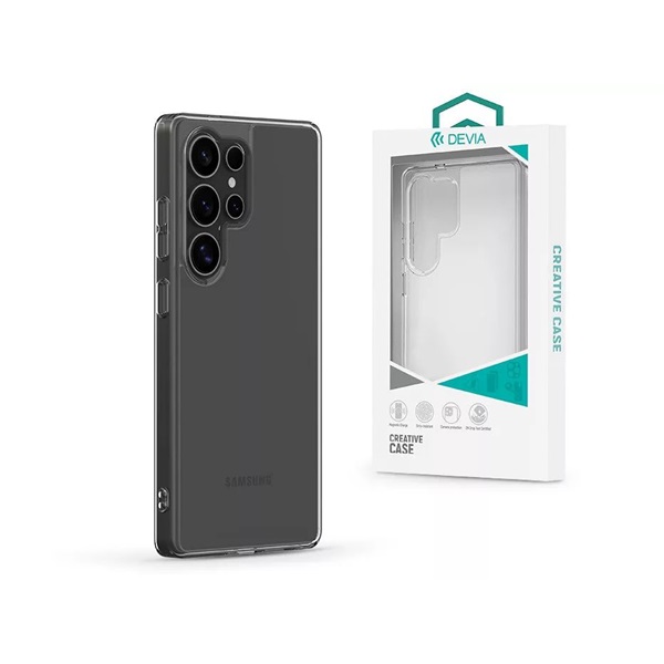 Devia ST124486 Shark Series Samsung SM-S937 Galaxy S25 átlátszó ütésálló tok