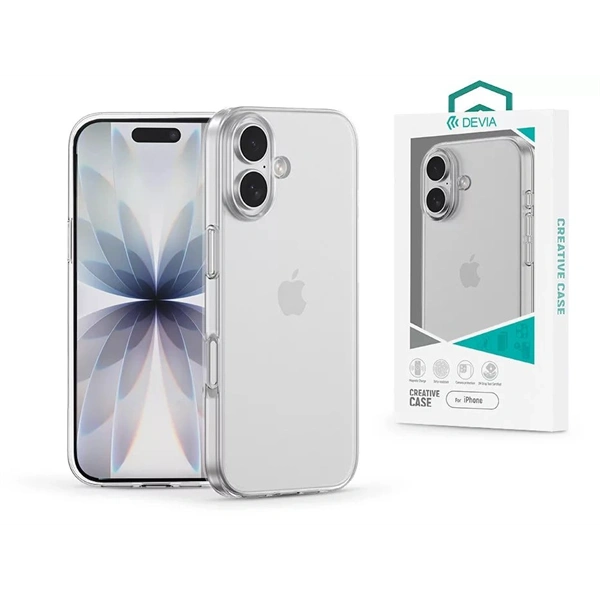Devia ST132801 Apple iPhone 17 Naked Series átlátszó szilikon tok
