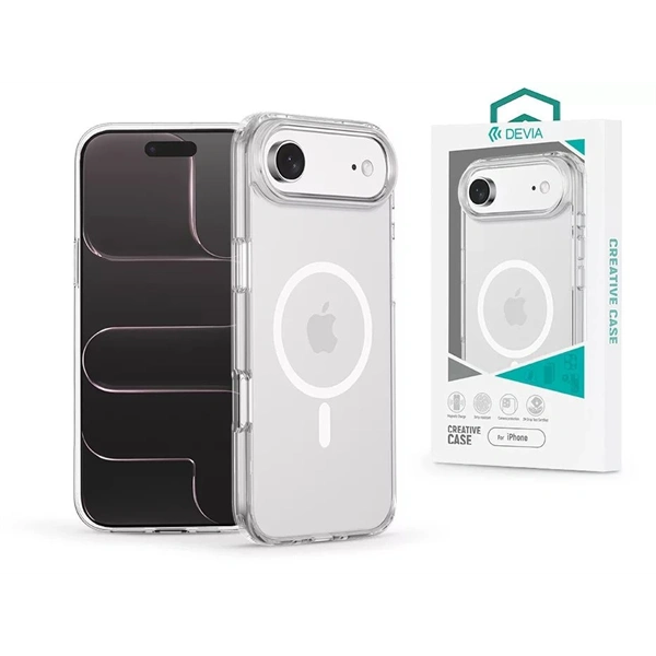 Devia ST132856 Apple iPhone Air Pure Clear Magnetic átlátszó ütésálló tok