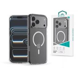 Devia ST132863 Apple iPhone 17 Pro Pure Clear Magnetic átlátszó ütésálló tok