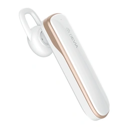 Devia ST311048 EM017 fehér Bluetooth autós headset