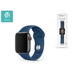 Devia ST324826 Devia 40mm iWatch kék óraszíj