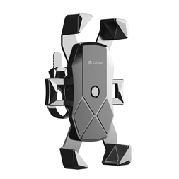Devia ST351778 univerzális fekete kerékpáros/motoros telefontartó