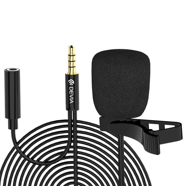 Devia ST354069 univerzális 3,5mm vezetékes mikrofon