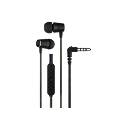 Devia ST362316 Kintone 3,5mm jack fekete fülhallgató