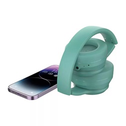 Devia ST383557 zöld Bluetooth fejhallgató