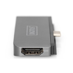 Digitus DA-70893 USB-C 4 portos univerzális mobil dokkoló