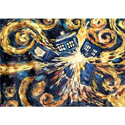 Doctor Who "Exploding Tardis" 91,5x61 cm poszter