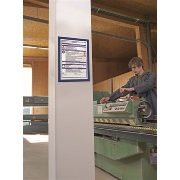 Durable Duraframe A4 2db kék öntapadó információs keret