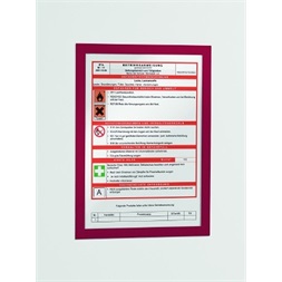 Durable Duraframe A4 2db piros öntapadó információs keret