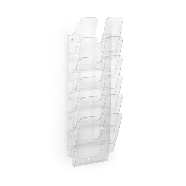Durable Flexiplus A4 6 rekeszes átlásztó prospektustartó (Újracsomagolt)