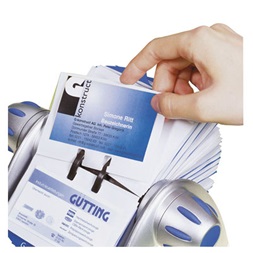 Durable 100 db/cs névjegykártyatartó pótlap kártya