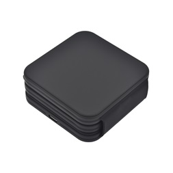 Dviced DV230003 15W 3in1 összecsukható fekete vezeték nélküli töltő állomás