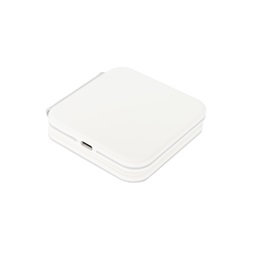 Dviced DV230007 15W 2in1 összecsukható fehér vezeték nélküli töltő állomás