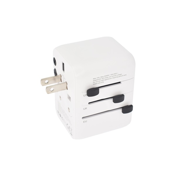 Dviced DV240002 28W UK, EU, USA, Ausztrália GaN fehér utazó adapter