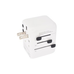 Dviced DV240002 28W UK, EU, USA, Ausztrália GaN fehér utazó adapter