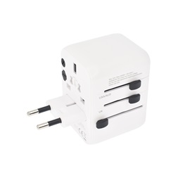 Dviced DV240002 28W UK, EU, USA, Ausztrália GaN fehér utazó adapter