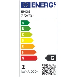 EMOS Z5AI01 LED DECO "ONE" T30 2W 11W 100lm E27 izzó