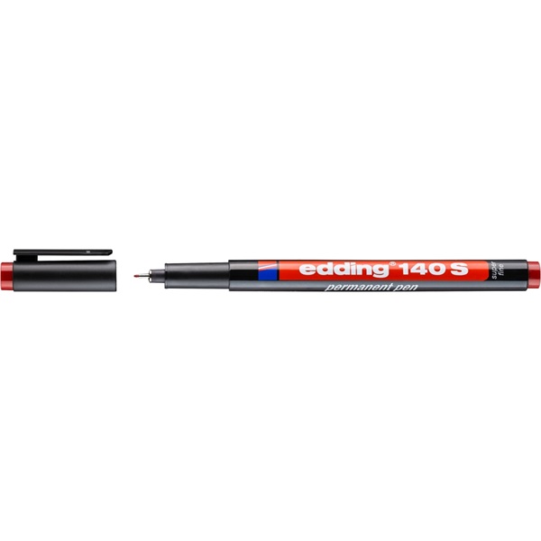 Edding 140 S OHP Permanent 0,3 mm piros marker