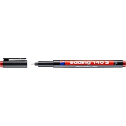 Edding 140 S OHP Permanent 0,3 mm piros marker