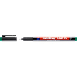 Edding 140 S OHP Permanent 0,3 mm zöld marker