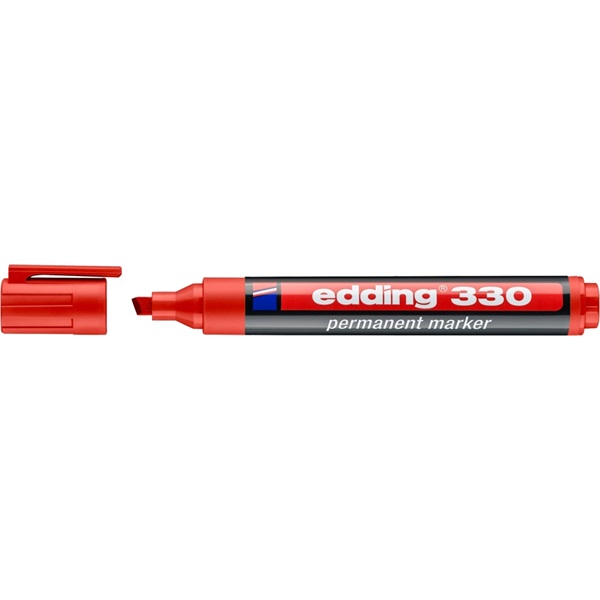 Edding 330 1-5 mm Permanent piros marker