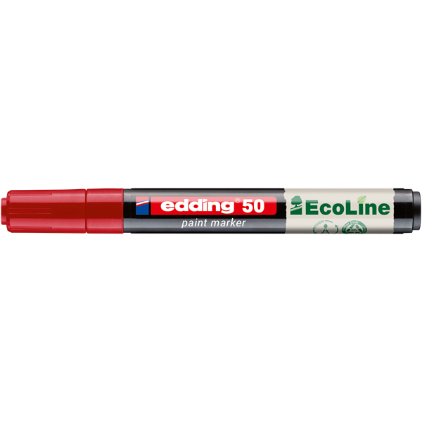 Edding 50 Ecoline D10 piros lakkmarker