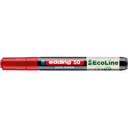 Edding 50 Ecoline D10 piros lakkmarker