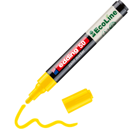 Edding 50 Ecoline D10 sárga lakkmarker