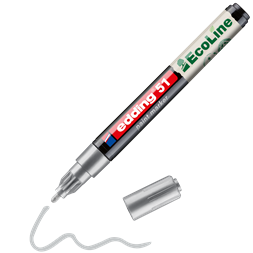 Edding 51 Ecoline D10 ezüst lakkmarker