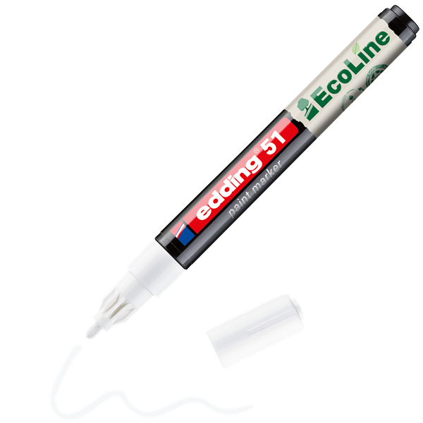Edding 51 Ecoline D10 fehér lakkmarker