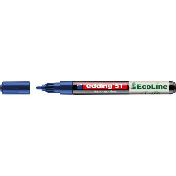 Edding 51 Ecoline D10 kék lakkmarker